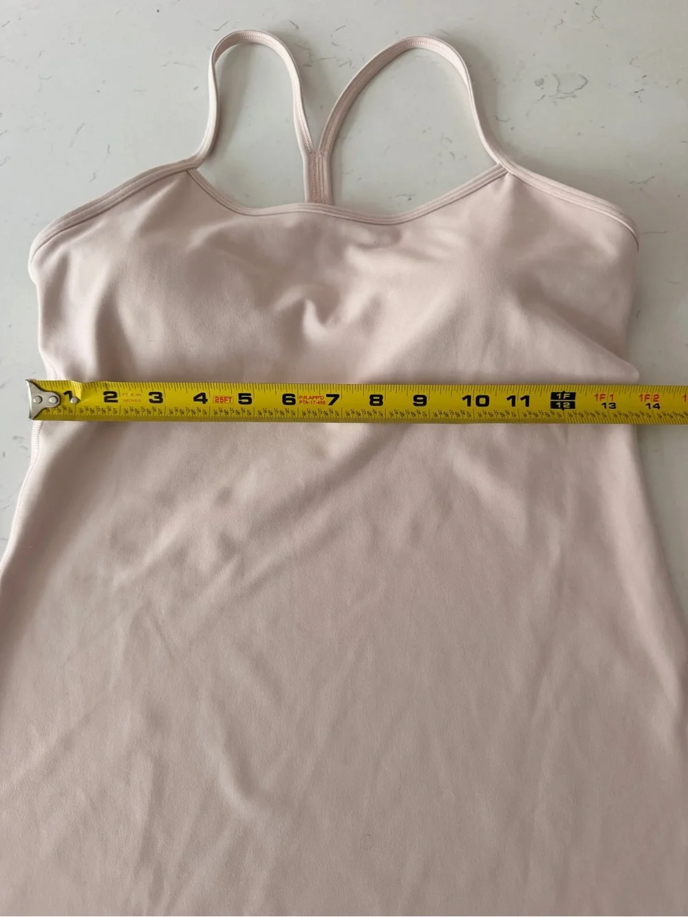 lululemon athletica Pale Pink Strappy Tank